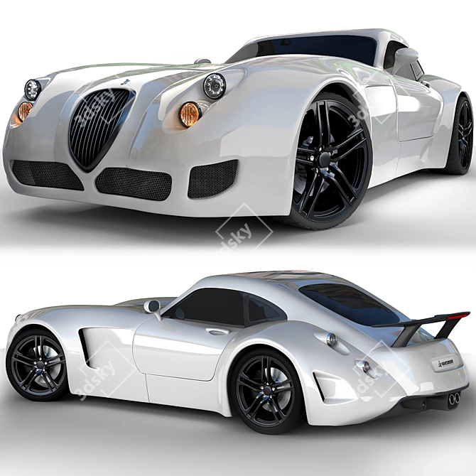  Sleek 2013 Wiesmann_gt In V-Ray 3D model image 1