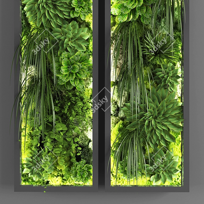 GreenWalls: The Ultimate Vertical Garden 3D model image 2