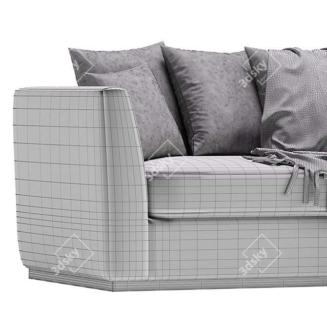 Contemporary Taylor Sofa by Eichholtz 3D model image 3