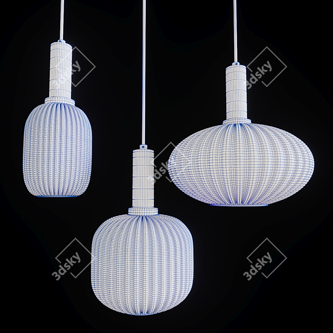 Romatti Losto Pendant Lamp - Contemporary Elegance 3D model image 4