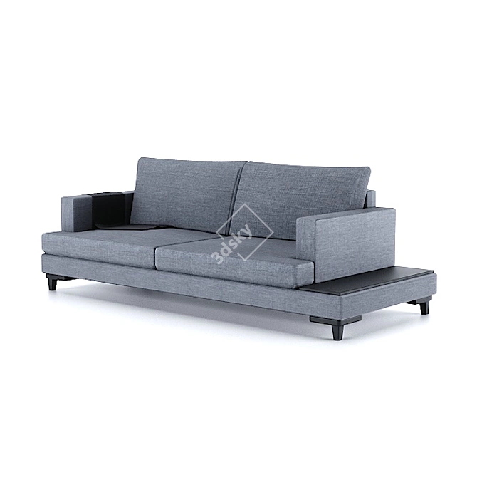 Modern 3DMax Sofa Design 3D model image 3