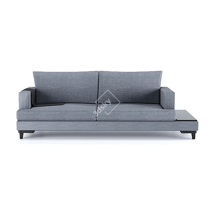 Modern 3DMax Sofa Design 3D model image 4