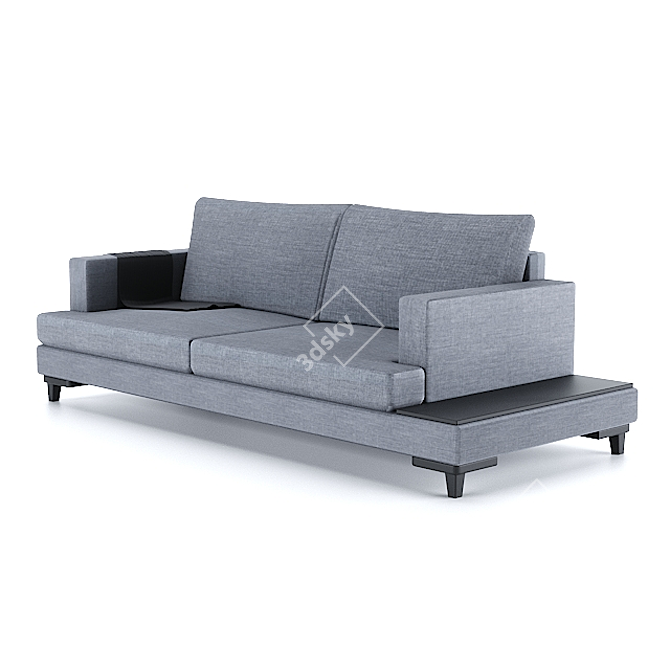 Modern 3DMax Sofa Design 3D model image 6