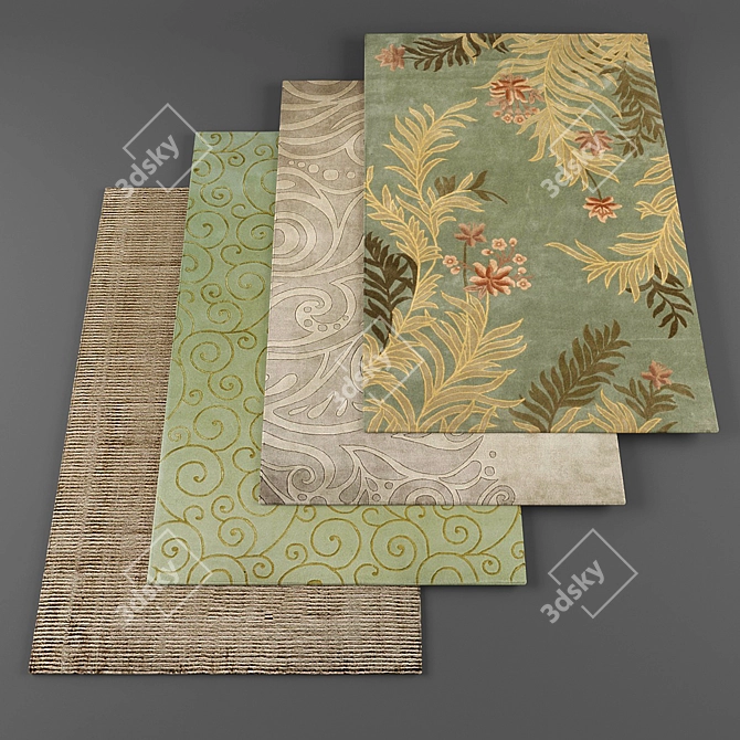 Momeni Rugs Collection 3D model image 1