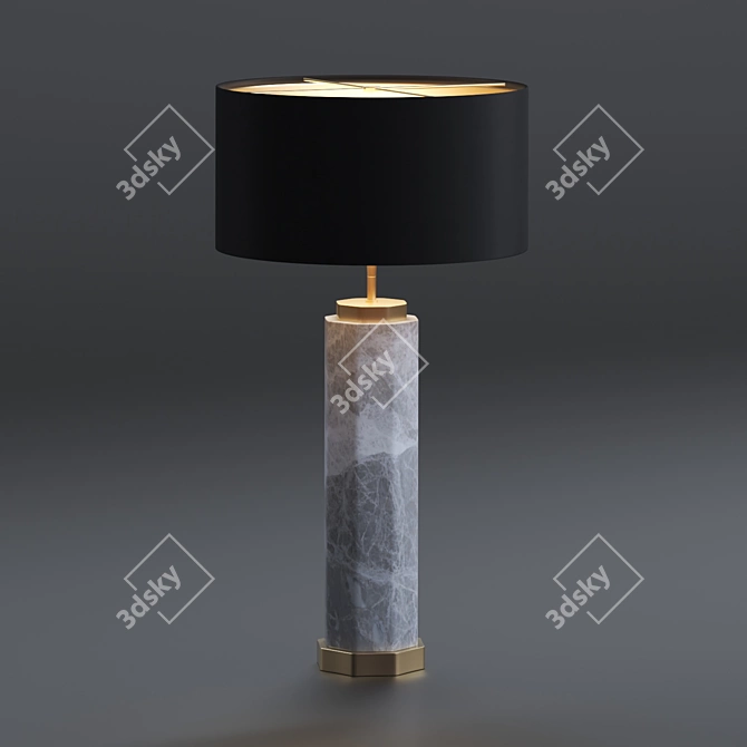 Eichholtz Newman Table Lamp 750mm 3D model image 2