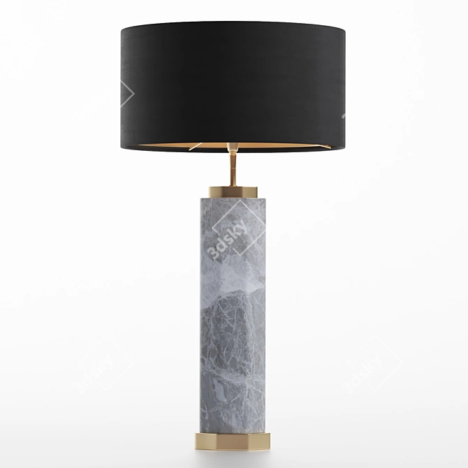 Eichholtz Newman Table Lamp 750mm 3D model image 3