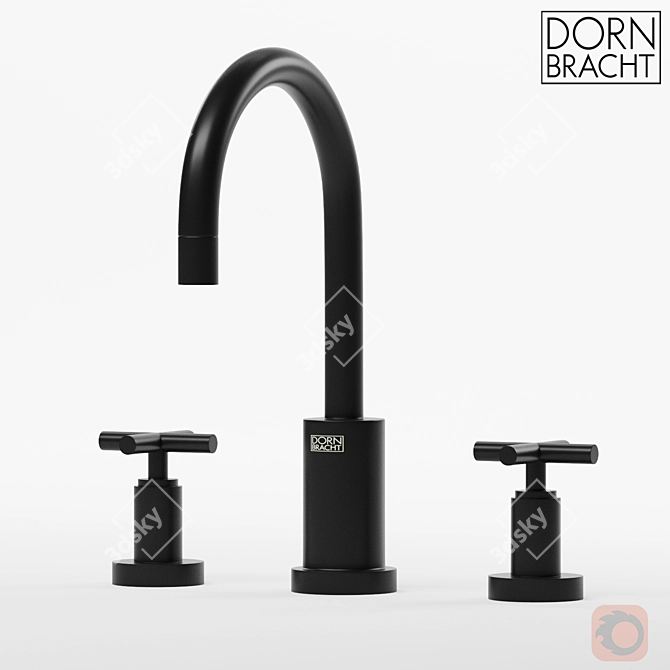 Dornbracht Tara Matte Black Faucet 3D model image 1