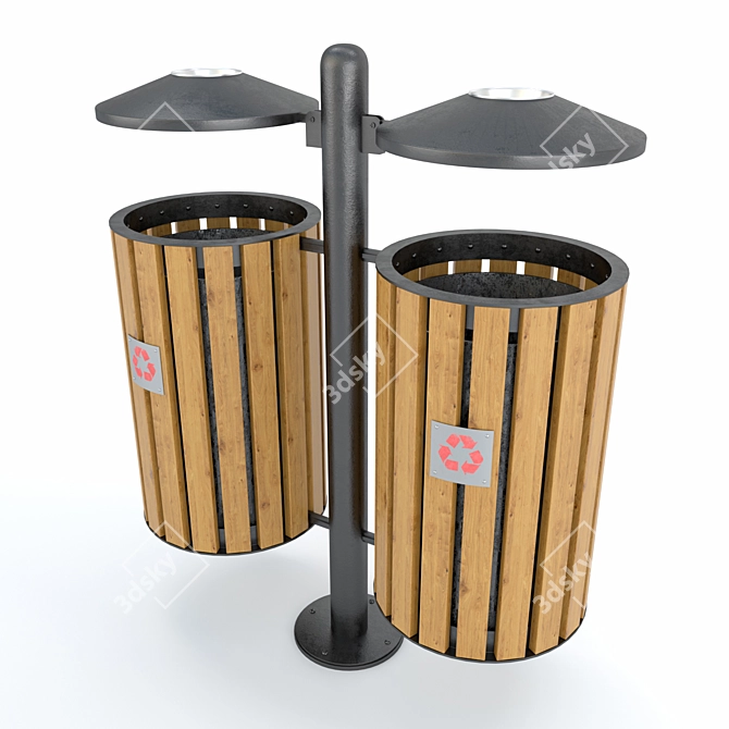 Extera Trash Bin 3D model image 2