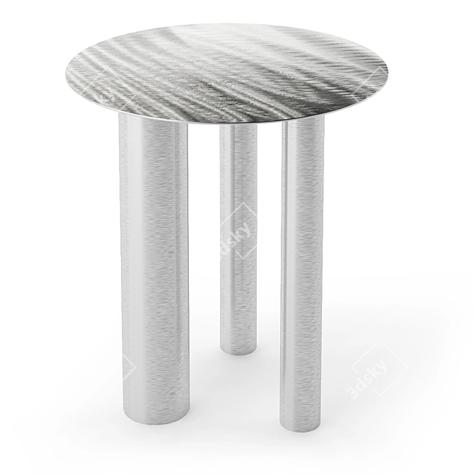 Bauhaus-Inspired Coffee Tables 3D model image 3