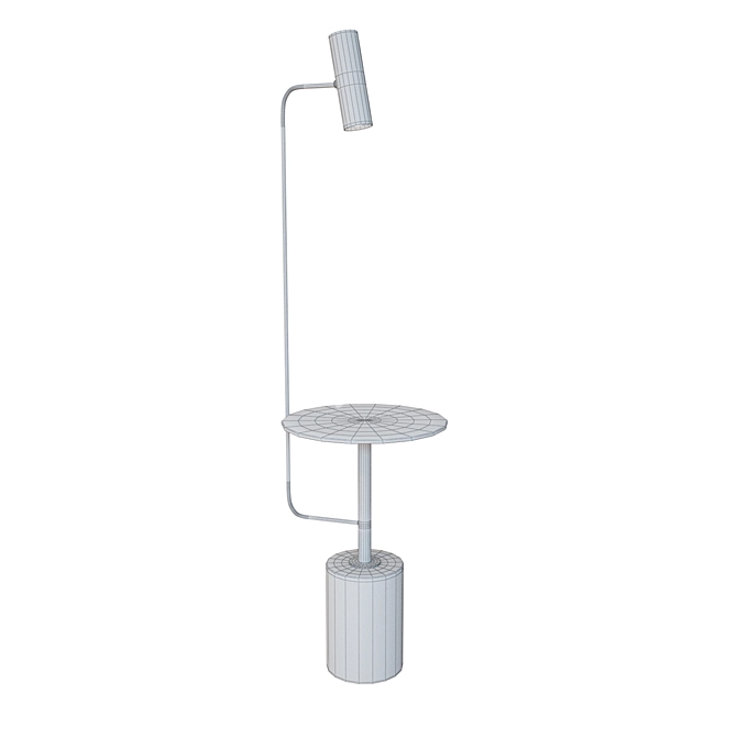 Title: Modern Stylish Alma Floor Lamp 3D model image 2