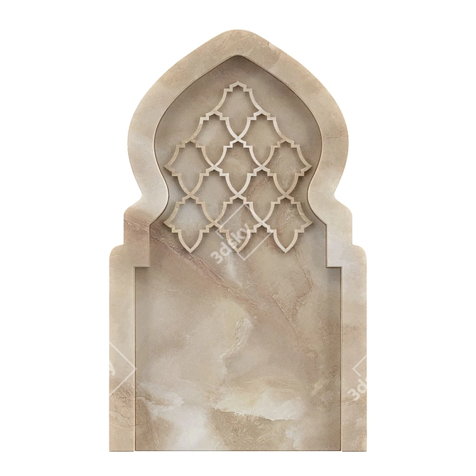 Elegant OM Arch Marble AM51 3D model image 1