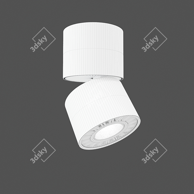 COLUMBRETES LED Surface Light Kit - 1040Lm, 12W 3D model image 3