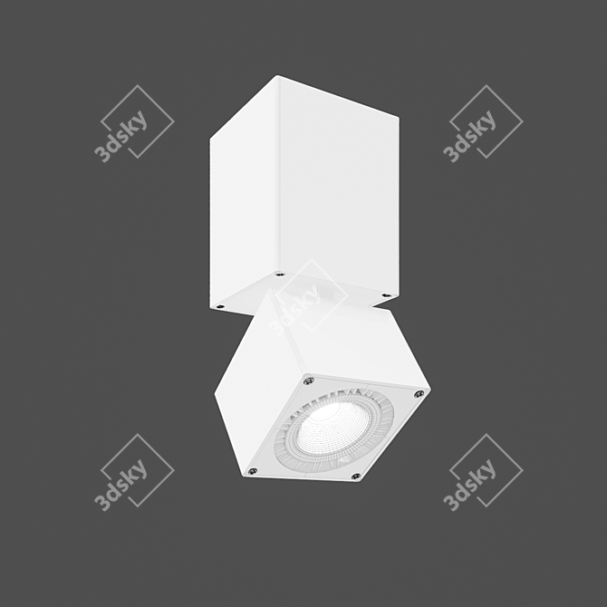 COLUMBRETES Surface Mount Light: Sleek, Elegant, and Efficient 3D model image 3