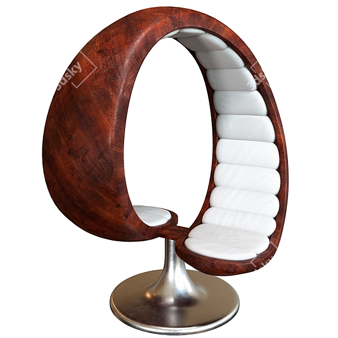 GabriellaAsztalo-97: Stylish 3D Chair Model 3D model image 1