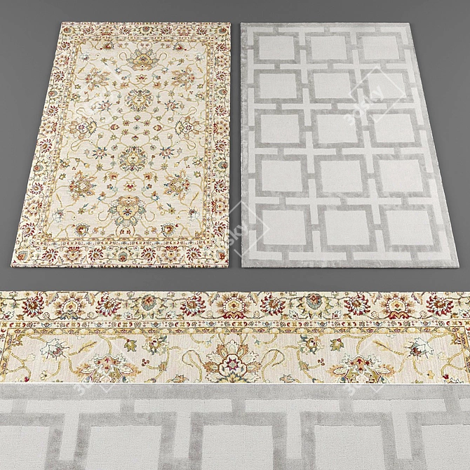 Versatile Rug Collection 076 3D model image 3