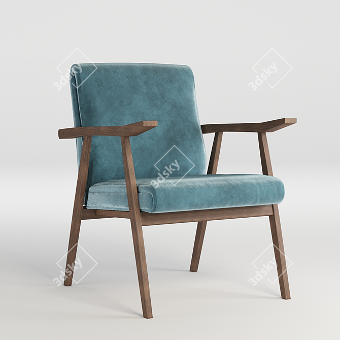 Elegant Archduck Chair: Stylish and Comfortable 3D model image 5