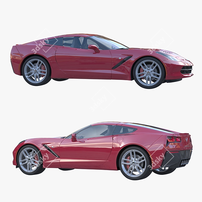 Chevrolet Corvette C7 Stingray 2013-2020
Ultimate Sports Car Experience 3D model image 2