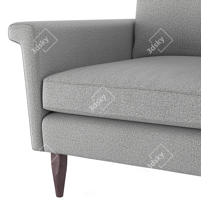 Sophisticated MARQ Pierce Armchair 3D model image 5