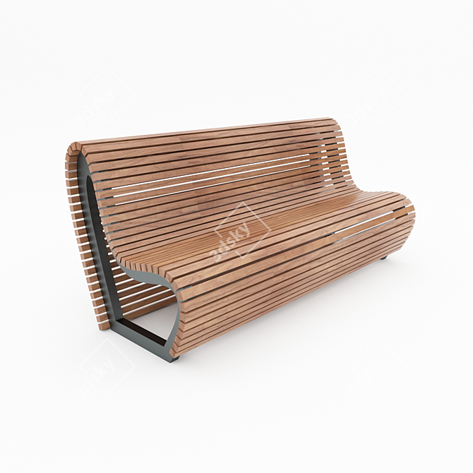 3D Max and V-Ray Next Bench 3D model image 1