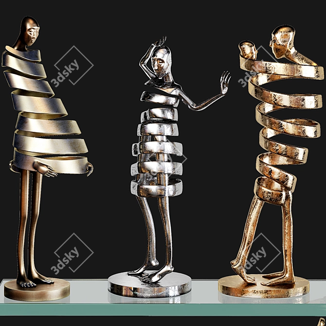 Elegant Decor Set 66: V-Ray Render 3D model image 3