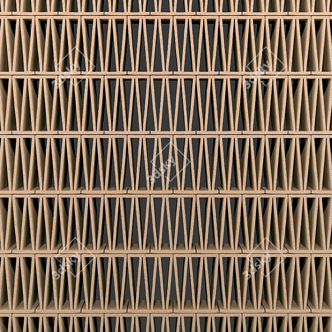 Contemporary Celosia Wall Tiles - Mutina 3D model image 2
