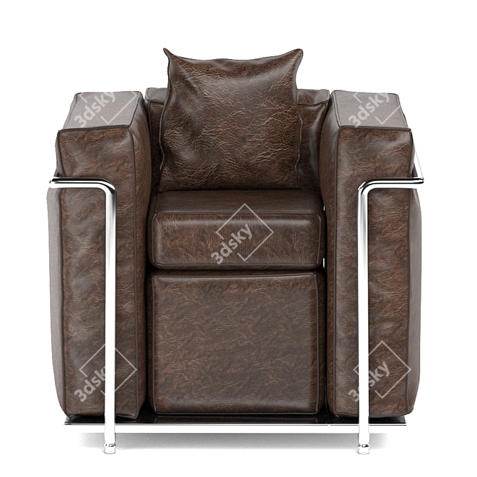 2015 Chair: Versatile, Stylish Seating 3D model image 2