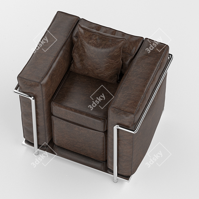 2015 Chair: Versatile, Stylish Seating 3D model image 4