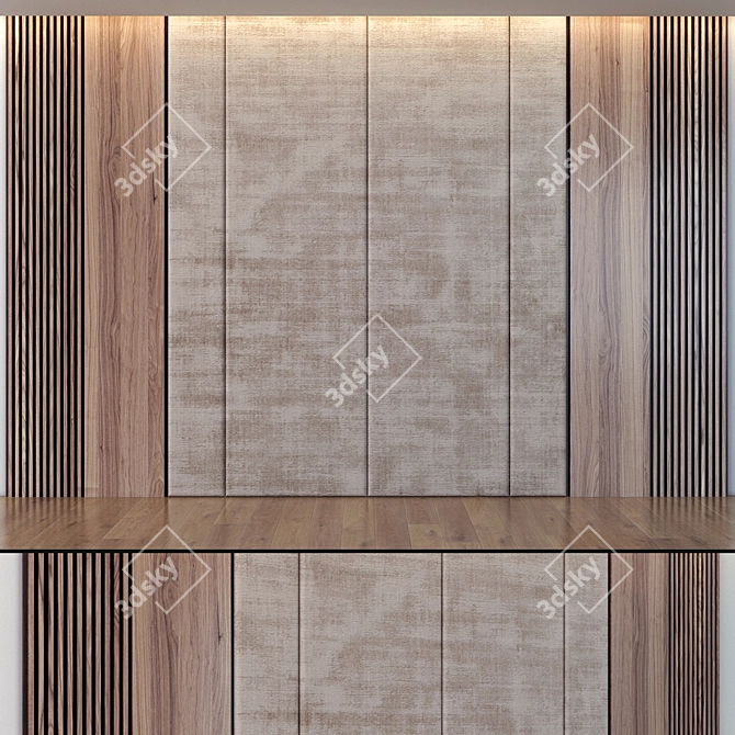 Modern Panel 22: Elegant Design 3D model image 1