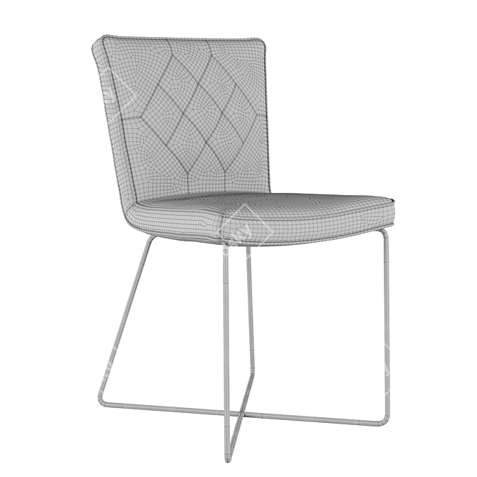 Quilted Line Liu Jo Chair: Urban Style 3D model image 3