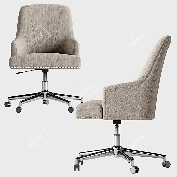 Serta Leighton Home Office Chair 3D model image 2