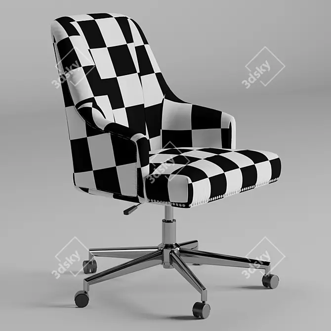 Serta Leighton Home Office Chair 3D model image 4