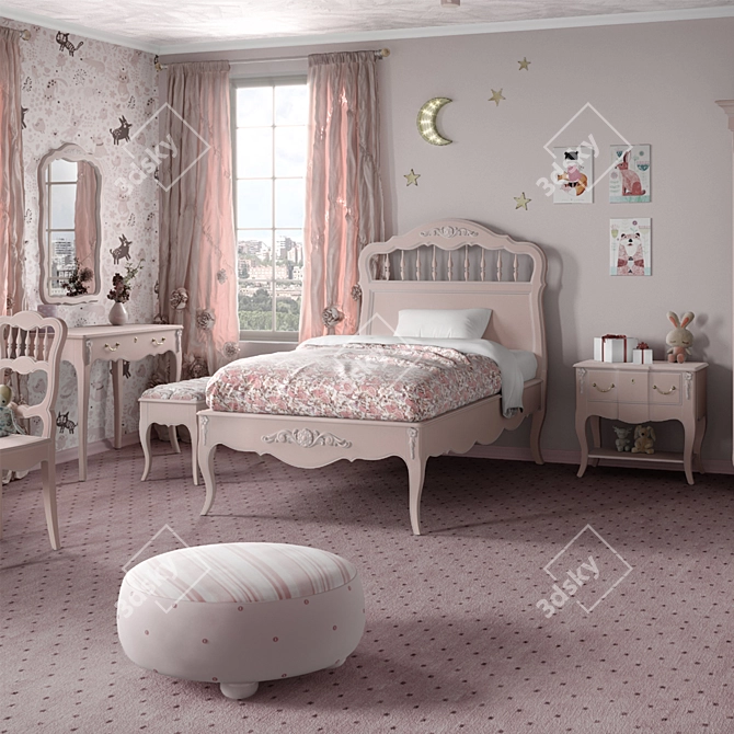 Provincial Dream Bed 3D model image 2