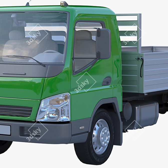 BAW Fenix 1065 Long Bed Truck 3D model image 4