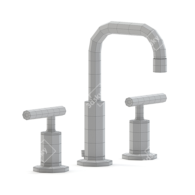 Purist Low-Leverage Faucet 3D model image 4