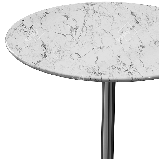 Elegant Bellagio Table - Minotti 3D model image 3