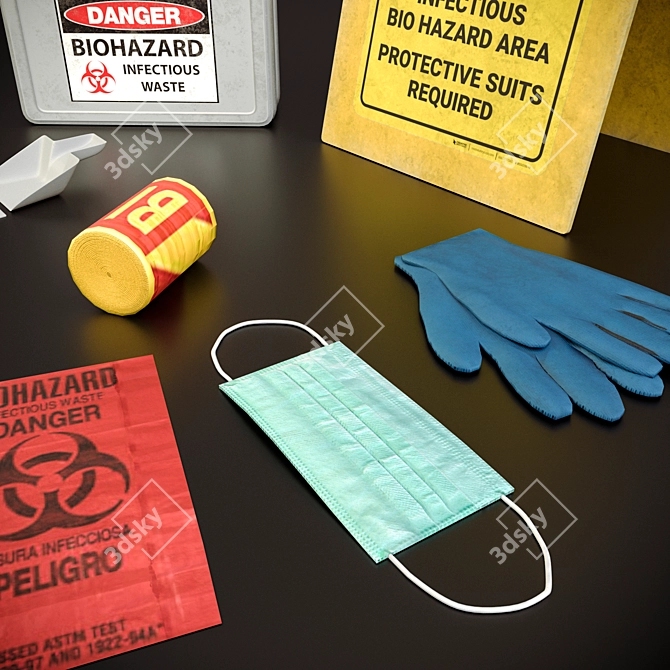 Biohazard Pack: Ultimate Corrosion 3D model image 3