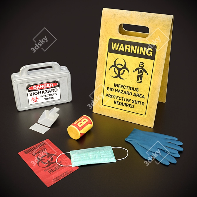 Biohazard Pack: Ultimate Corrosion 3D model image 5