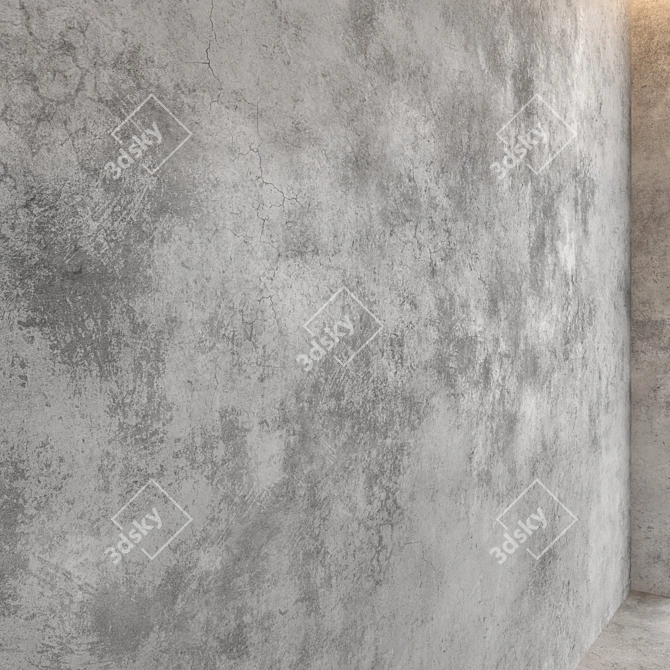 Elegant Concrete Textures 3D model image 3