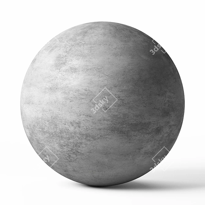 Elegant Concrete Textures 3D model image 4