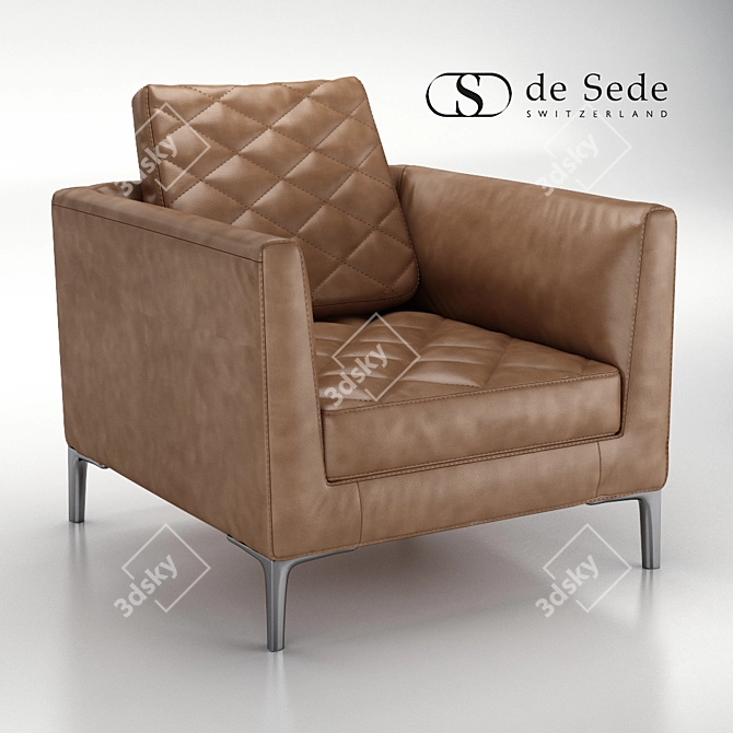 Luxurious DS-48 Armchair by de Sede 3D model image 1