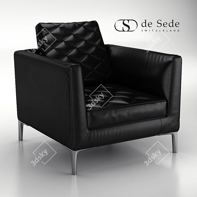 Luxurious DS-48 Armchair by de Sede 3D model image 2