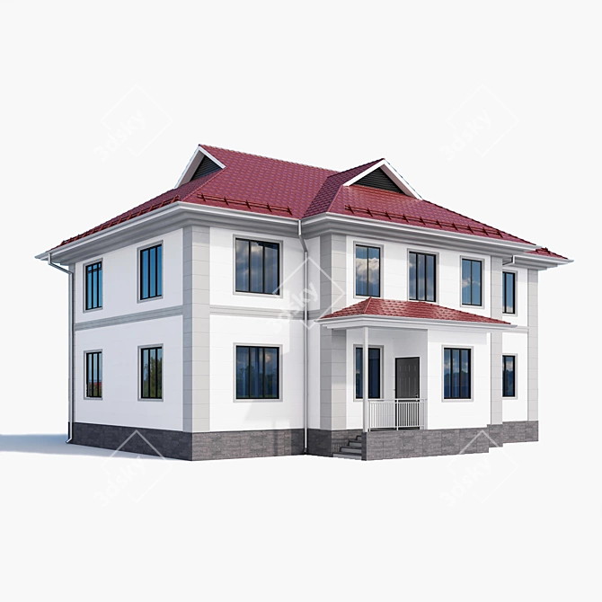 Country House: Perfect Backdrop 3D model image 2