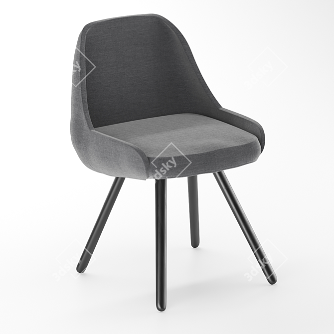 Sovet CadiraCadira Armchair 3D model image 1