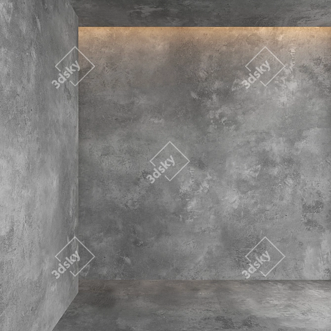 Decorative Concrete Material 3D model image 1