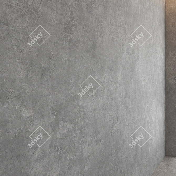 Luxury Concrete Texture Kit 3D model image 1