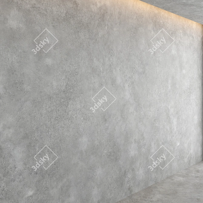 Premium Decorative Concrete Panels 3D model image 2