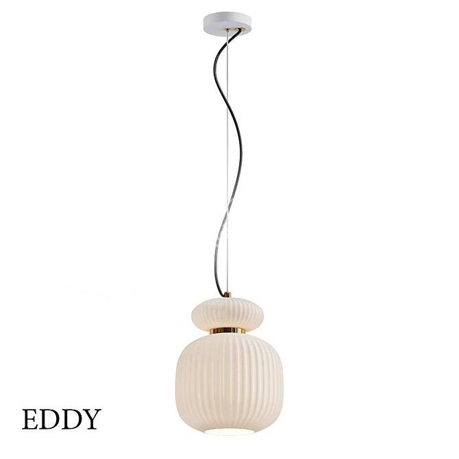 Modern EDDY 2013 Pendant Light 3D model image 1