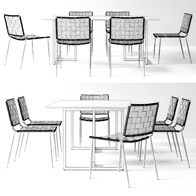 Elevate Your Dining Experience 3D model image 3