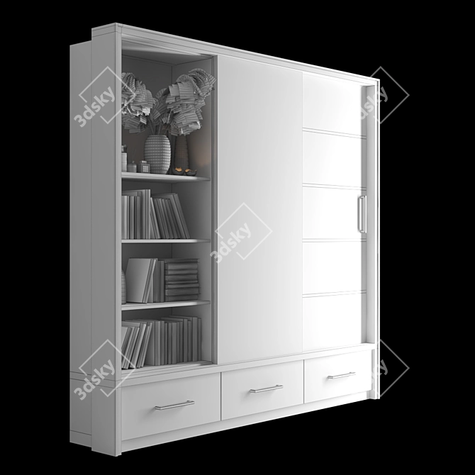 Elegant Essentials Wardrobe Set 3D model image 6