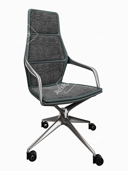 Modern Ray Conference Chair 3D model image 1